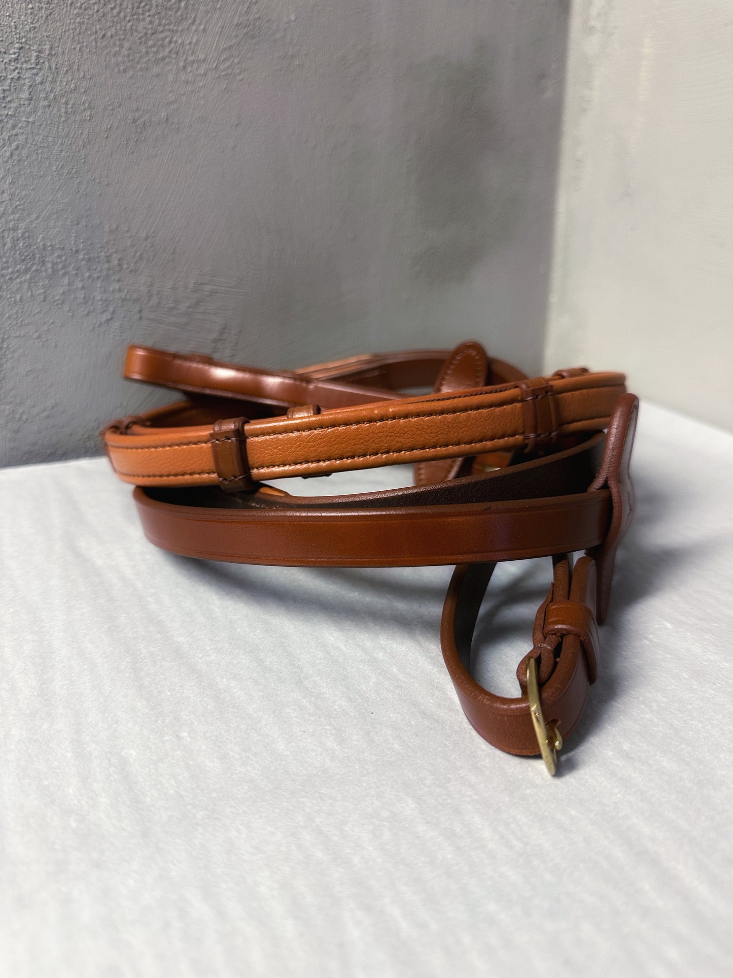 Soft leather reins