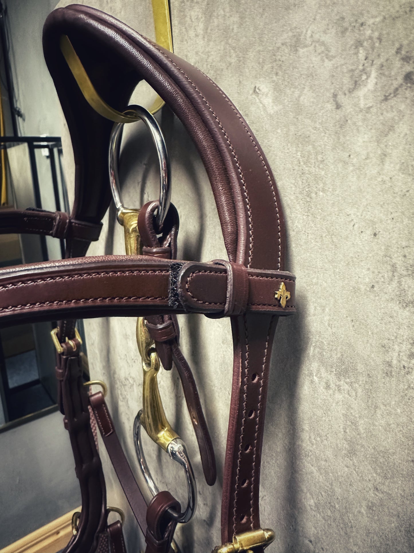 Soft leather browband