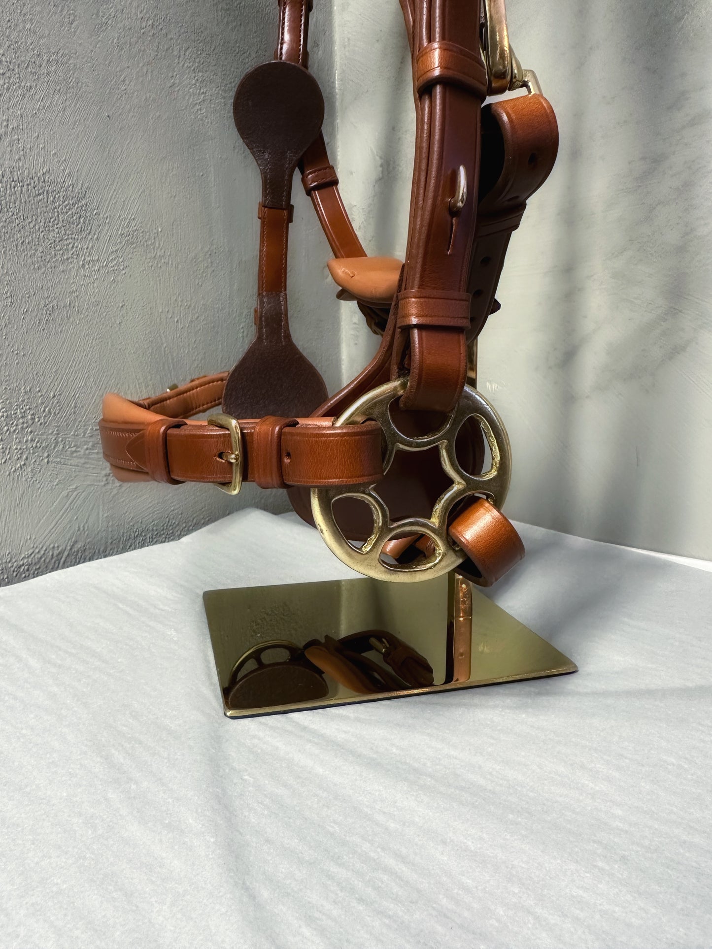 Bella Starwheel hackamore cognac