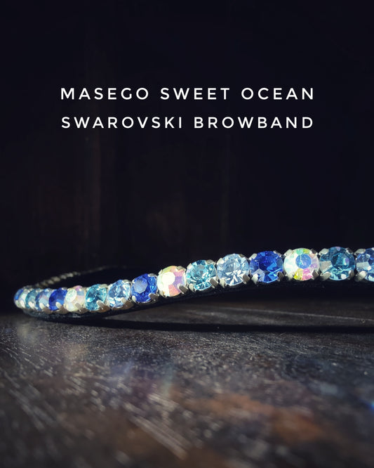 MASEGO horsewear sweet ocean browband - MASEGO horsewear