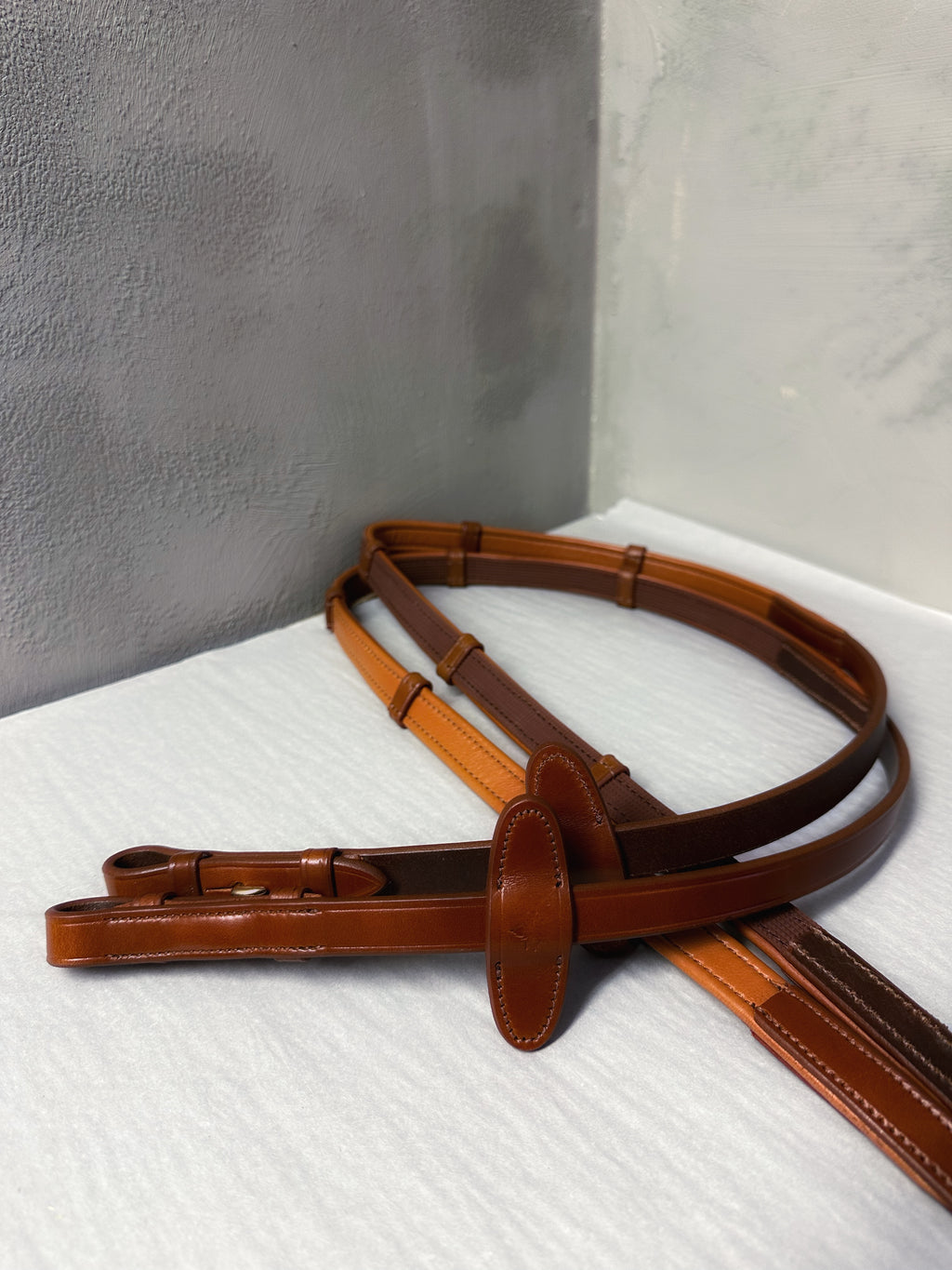 Soft leather reins