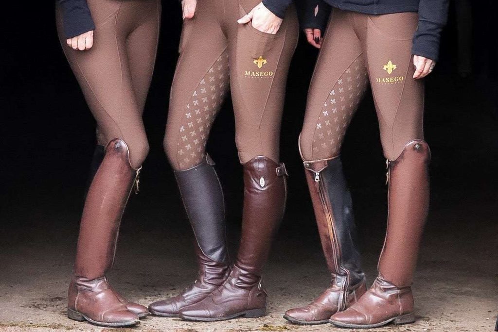 MASEGO riding tights - with belt loops