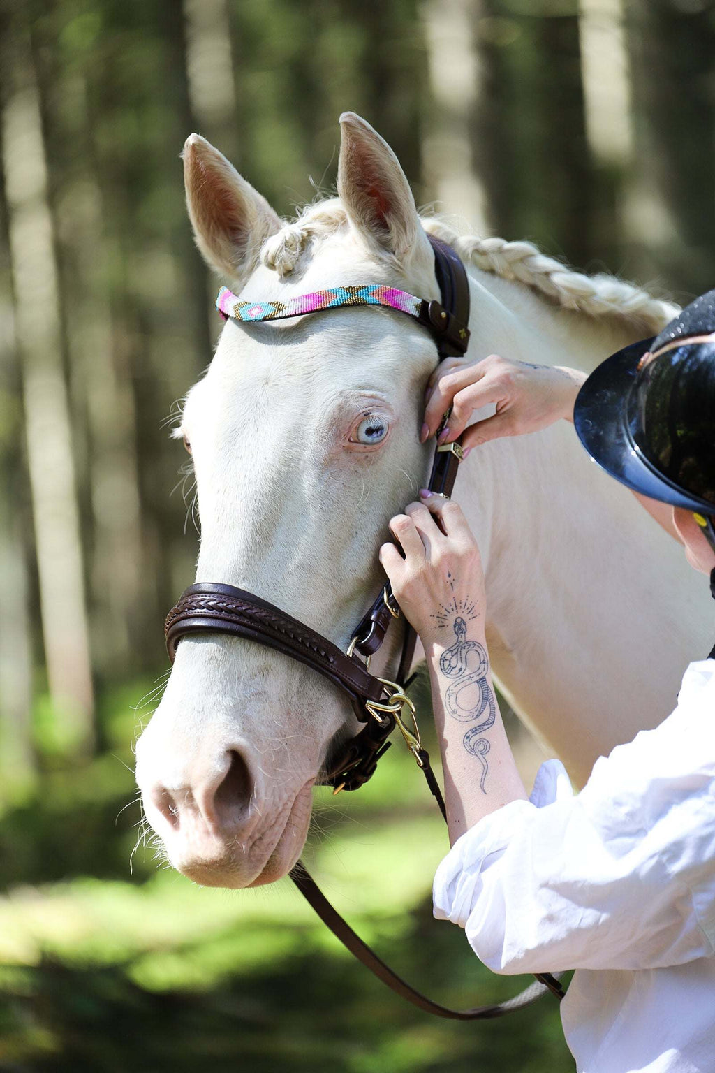 Elsa sidepull noseband