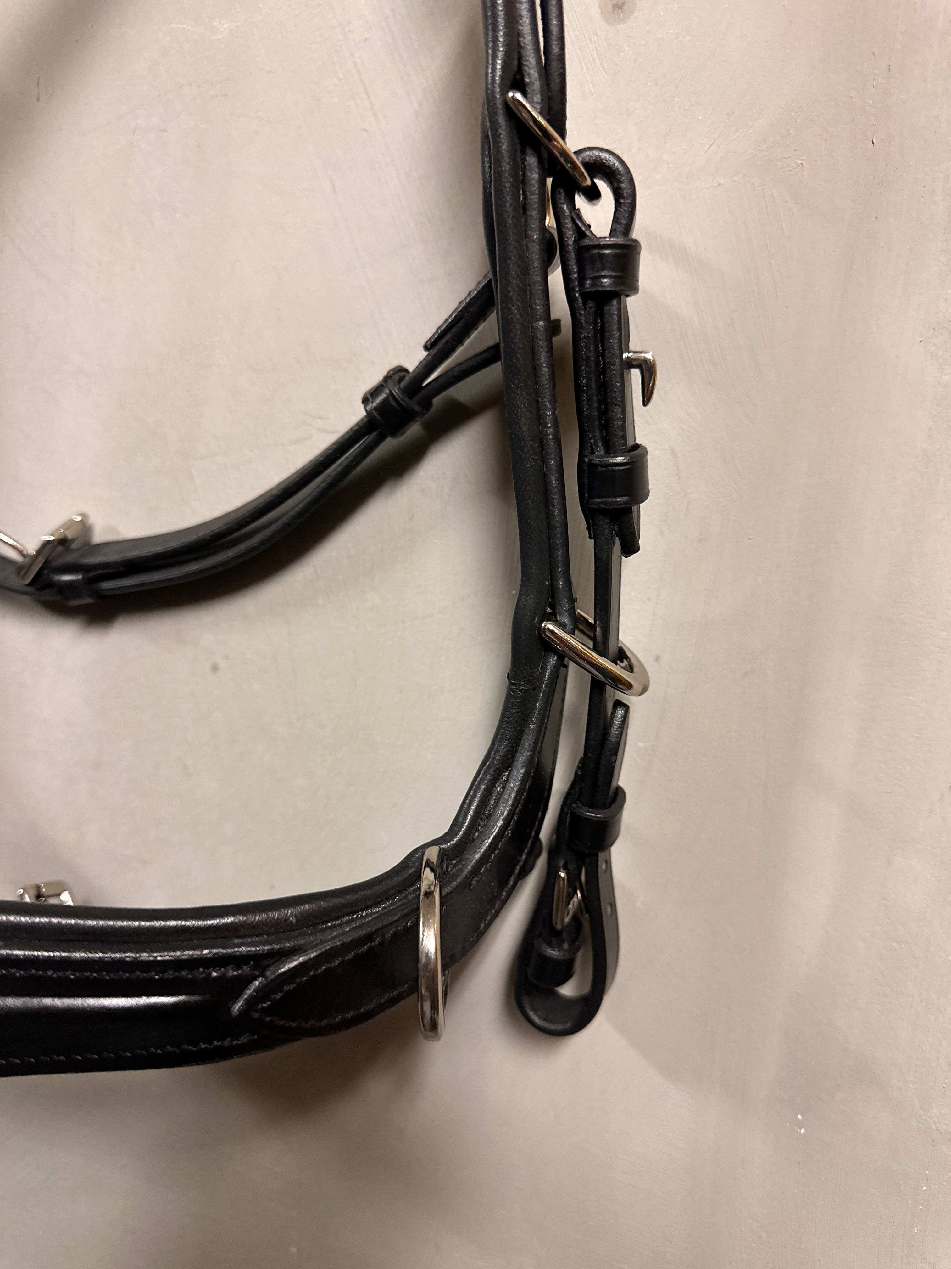 Oliander Multi bridle - MASEGO bit to bitless system - SILVER