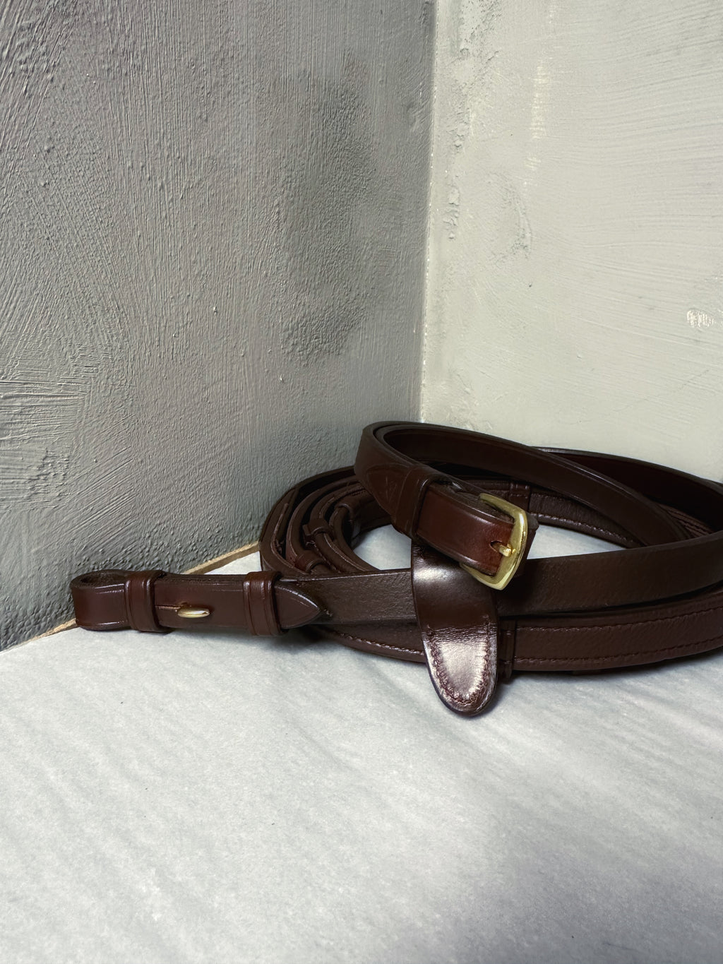 Soft leather reins