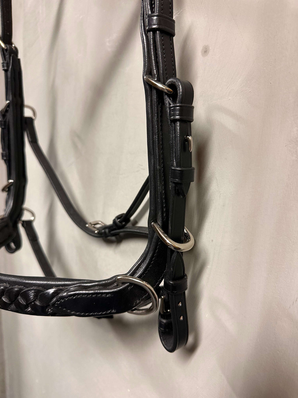 Odessa Bonita Multi bridle padded - MASEGO bit to bitless system - SILVER