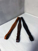 Load image into Gallery viewer, Braided noseband for hackamore Bridle
