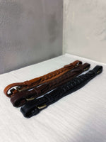 Load image into Gallery viewer, Braided noseband for hackamore Bridle
