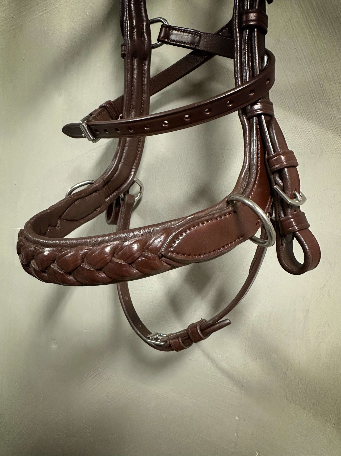 Odessa Bonita Multi bridle padded - MASEGO bit to bitless system - SILVER