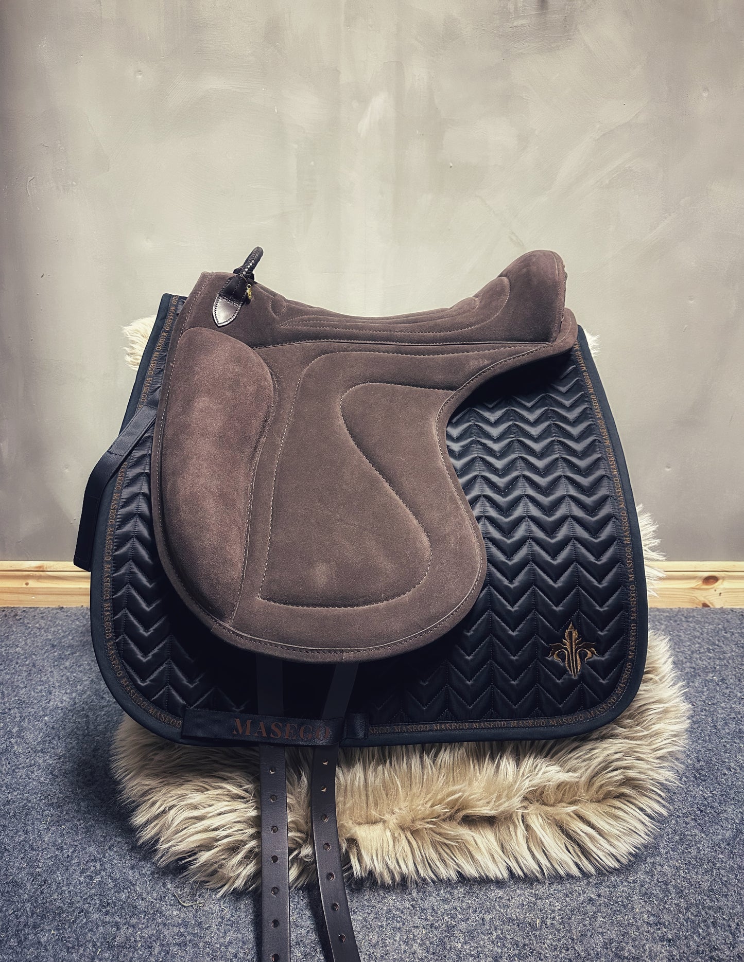 Chloé riding pad - dressage fit