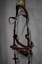 Load image into Gallery viewer, Bella Starwheel hackamore All brown
