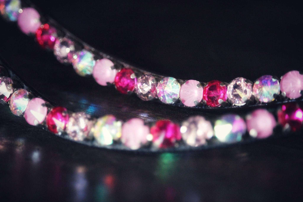 Chunky Swarovski Strawberry milkshake