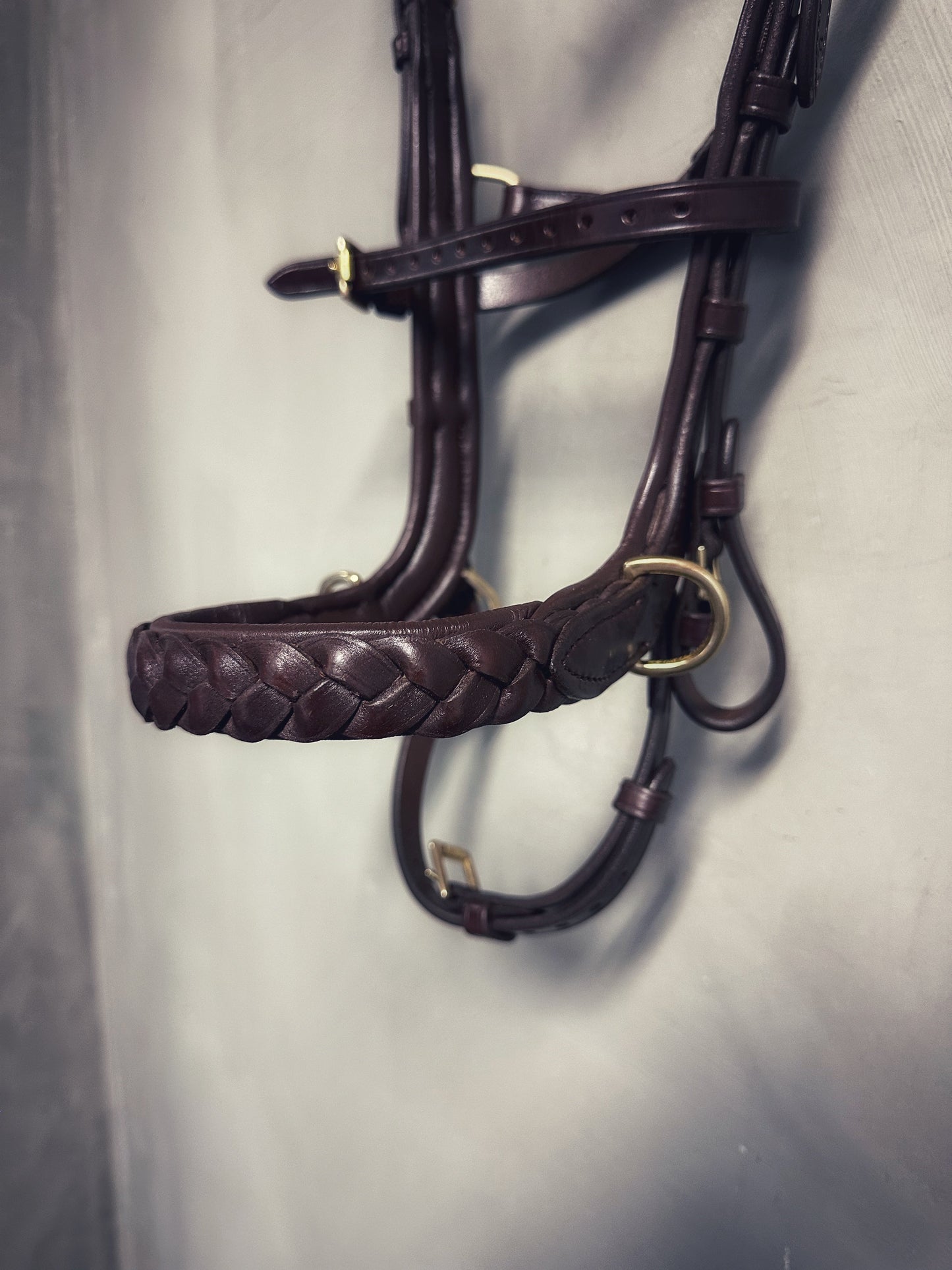 Odessa bonita Multi Bridle with padded noseband - MASEGO bit to bitless system