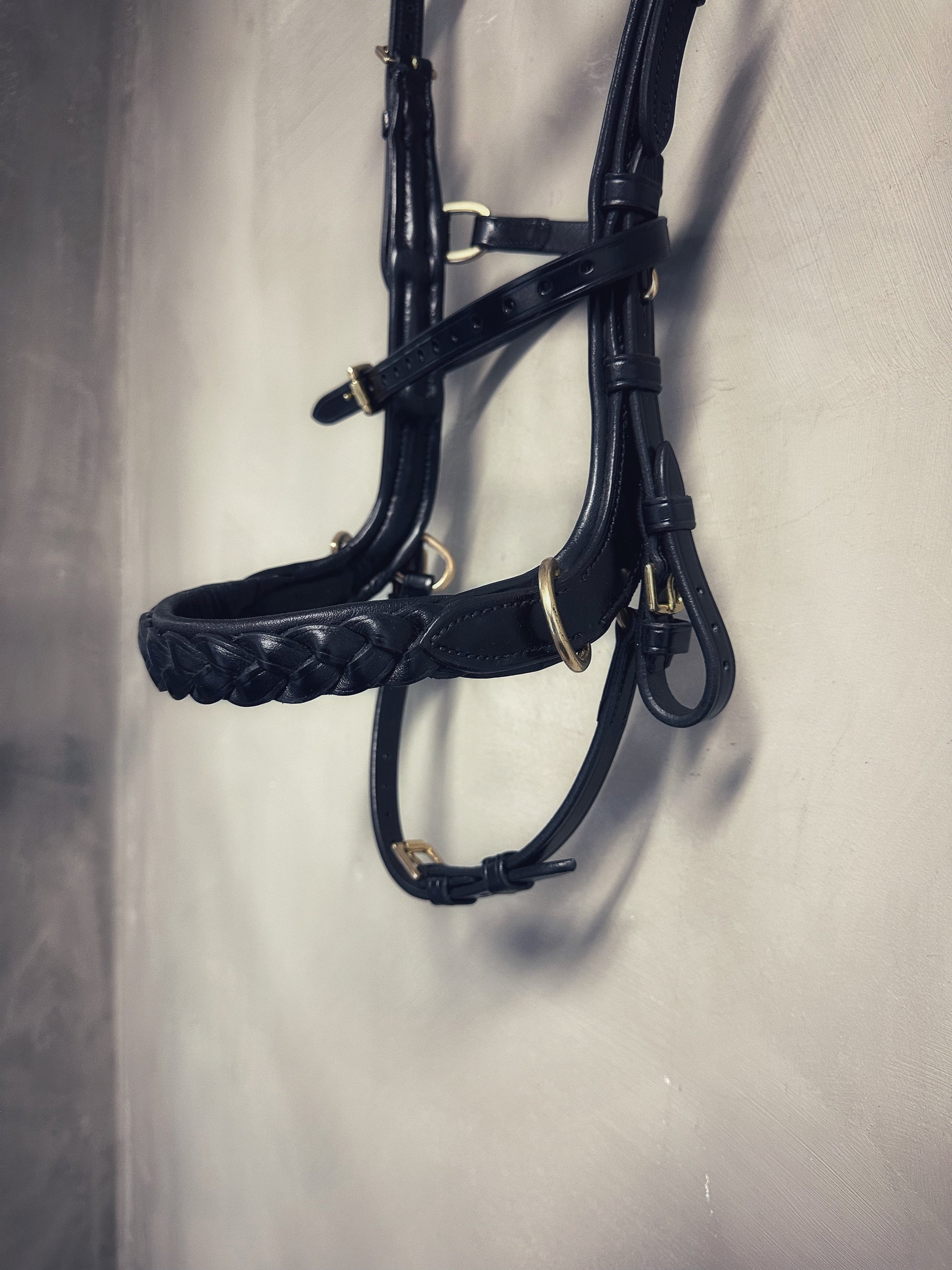 Odessa bonita Multi Bridle with padded noseband - MASEGO bit to bitless system