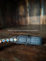 Load image into Gallery viewer, Unicorn Raindrop Browband - MASEGO horsewear
