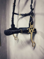 Load image into Gallery viewer, Zoe hackamore Bridle
