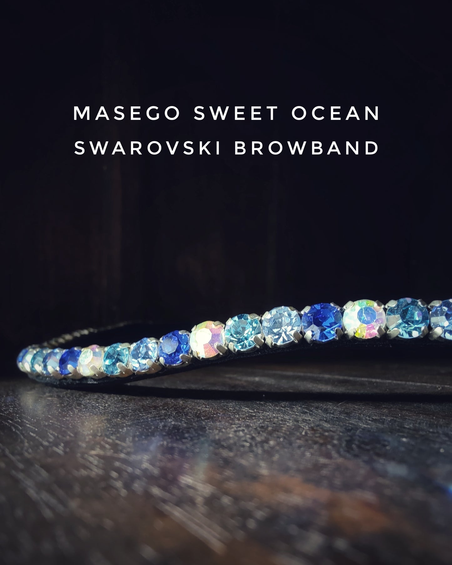 MASEGO horsewear sweet ocean browband - MASEGO horsewear