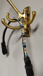 Load and play video in Gallery viewer, Blue mint browband
